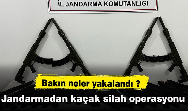 Afyon'da kaçak silah operasyonu bakın neler yakalandı ?