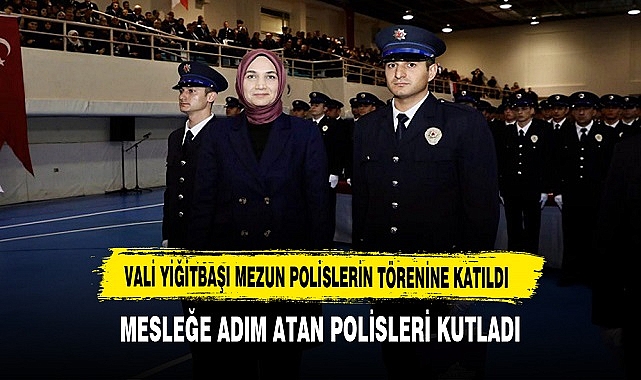 Afyon'da Polis Adayları Mezun Oldu. Vali Yiğitbaşı Törene Katıldı.