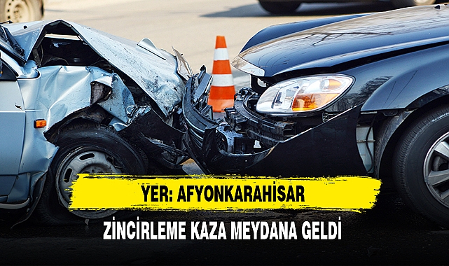 Afyon'da Zincirleme Trafik Kazası Yaşandı