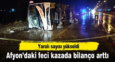 Afyon'daki feci kazada bilanço arttı!