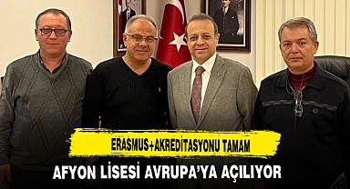 AFYON LİSESİ AVRUPA'YA AÇILIYOR