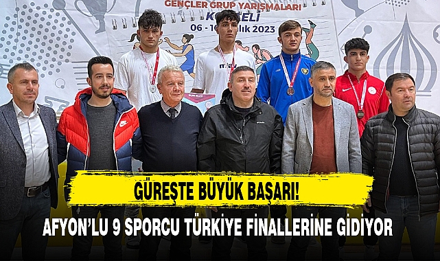AFYON'LU 9 SPORCU TÜRKİYE FİNALLERİNE GİDİYOR