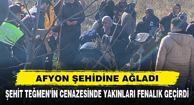 Afyon Şehidine Ağladı!