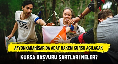 Afyonkarahisar’da Aday Hakem Kursu Açılacak