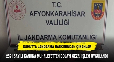 Afyonkarahisar'da ev baskınından ele geçirenler cephaneliği aratmadı
