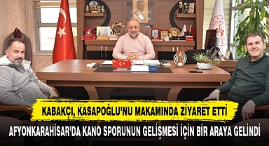 Afyonkarahisar’da Kano Sporunun Gelişmesi İçin Bir Araya Gelindi