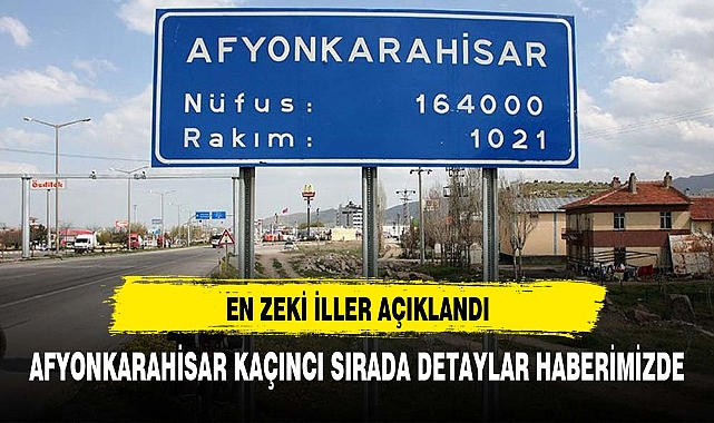 Afyonkarahisar listede kaçıncı sıraya yükseldi?