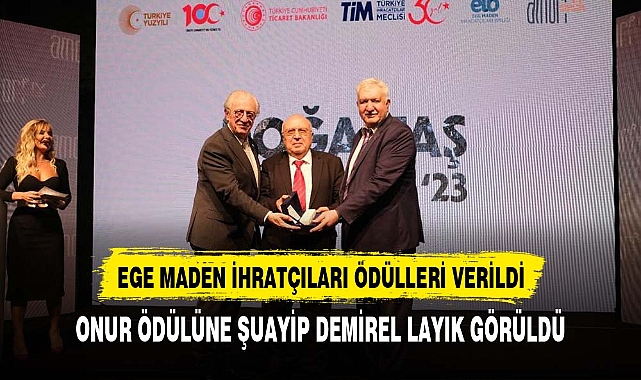Afyonkarahisarlı iş insanı onur ödülüne layık görüldü