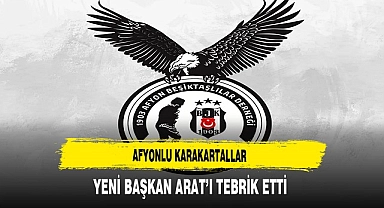 Afyonlu Karakartallar Yeni Başkan  Hasan Arat'ı Tebrik Etti
