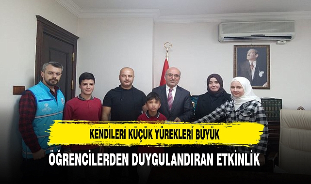 Afyonlu Öğrencilerden Duygulandıran Etkinlik