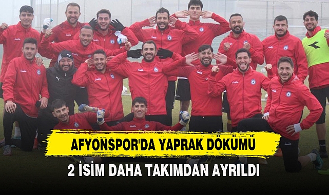 Afyonspor'da Yaprak Dökümü