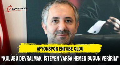 Afyonspor Entübe oldu !!!