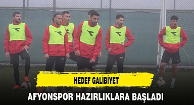 AFYONSPOR HAZIRLIKLARA BAŞLADI