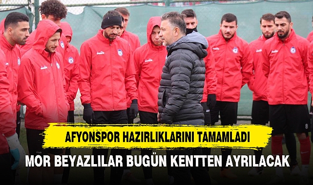 Afyonspor Hazırlıklarını Tamamladı