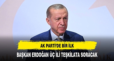 AK Parti'de bir ilk Cumhurbaşkanı 3 ili teşkilata soracak