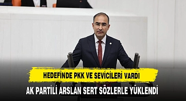 AK Partili Arslan'ın Hedefinde PKK ve Sevicileri Vardı. Arslan Sert Sözlerle Yüklendi