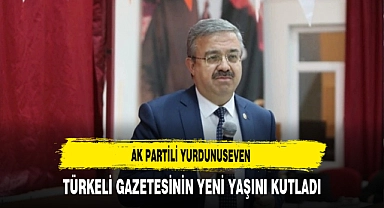 AK Partili Yurdunuseven Türkeli Gazetesinin Yeni Yaşını Kutladı