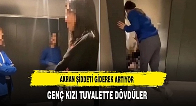 Akran Şiddeti Giderek Artıyor. Genç Kızı AVM Tuvaletinde Dövdüler
