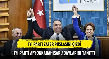 Akşener Afyonkarahisar'ın adaylarıyla zafer pusulasını çizdi