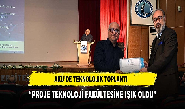 AKÜ'de Teknolojik Toplantı Gerçekleştirildi