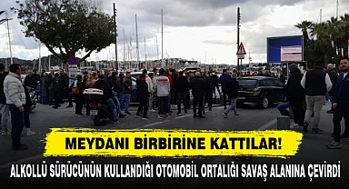 Alkollü Sürücünün Kullandığı Otomobil Ortalığı Savaş Alanına Çevirdi