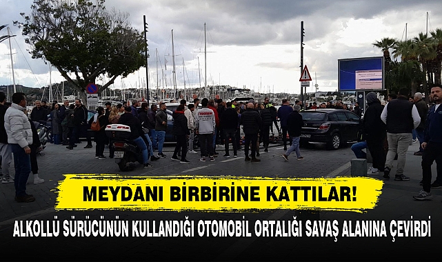 Alkollü Sürücünün Kullandığı Otomobil Ortalığı Savaş Alanına Çevirdi