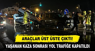 Araçlar Üst Üste Çıktı!