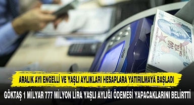 Aralık Ayı Engelli Ve Yaşlı Aylıkları Hesaplara Yatırılmaya Başladı