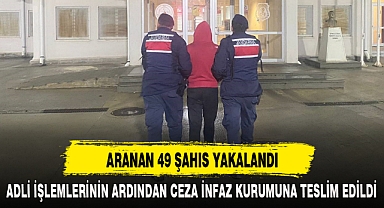 ARANAN 49 ŞAHIS YAKALANDI