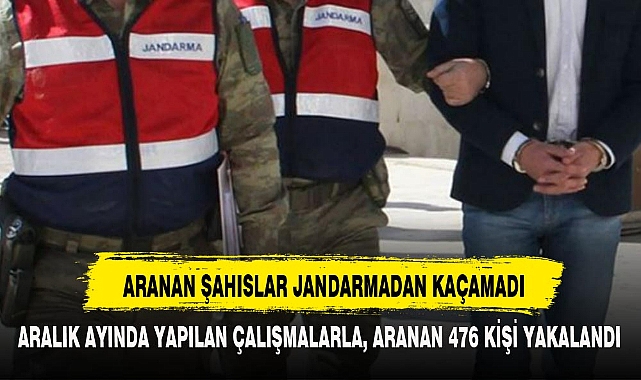 ARANAN ŞAHISLAR JANDARMADAN KAÇAMADI
