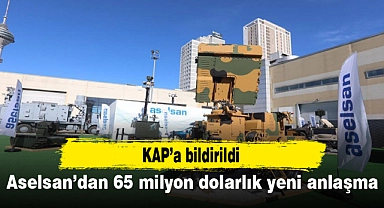 Aselsan’dan 65 milyon dolarlık yeni anlaşma
