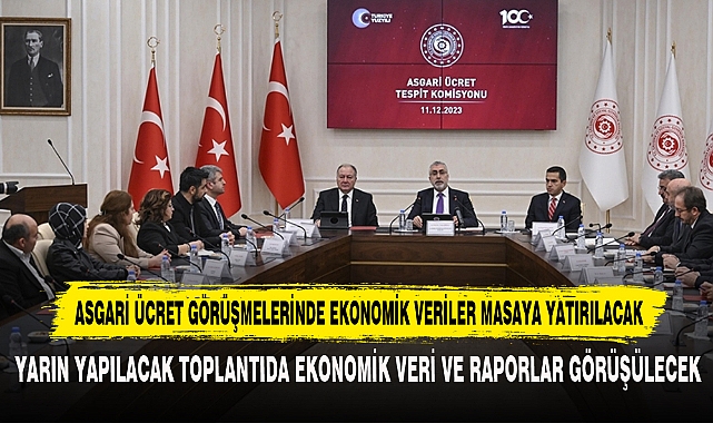 Asgari Ücret Görüşmelerinde Ekonomik Veriler Masaya Yatırılacak