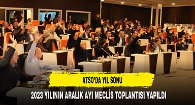 ATSO'DA YIL SONU