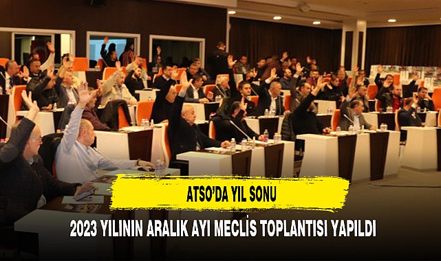 ATSO'DA YIL SONU