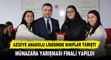 Aziziye Anadolu Lisesinde Sınıflar Yarıştı