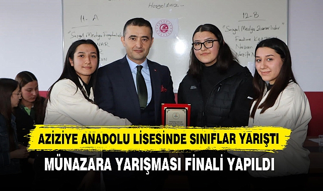 Aziziye Anadolu Lisesinde Sınıflar Yarıştı
