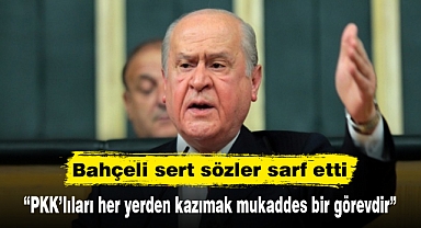 Bahçeli sert sözler sarf etti