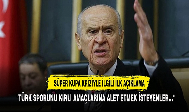 BAHÇELİDEN SÜPER KUPA AÇIKLAMASI