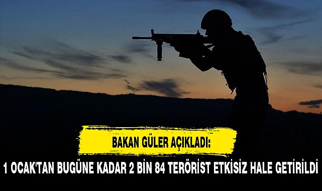 BAKAN GÜLER AÇIKLADI: