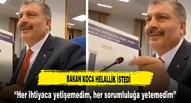 BAKAN KOCA HELALLİK İSTEDİ