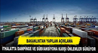BAKANLIKTAN YAPILAN AÇIKLAMA
