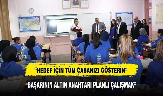 “BAŞARININ ALTIN ANAHTARI PLANLI ÇALIŞMAK”