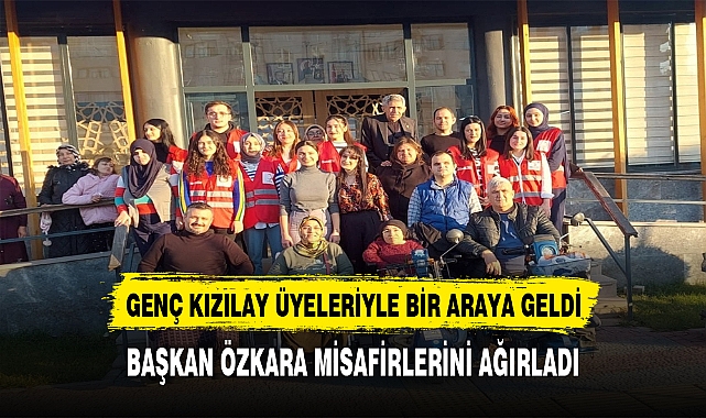 Başkan Özkara Misafirlerini Ağırladı