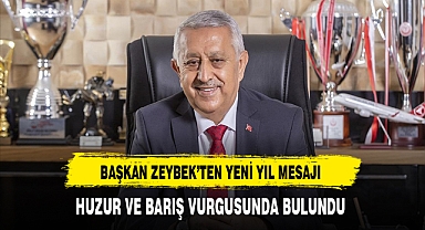Başkan Zeybek Afyon Halkının Yeni Yılını Kutladı