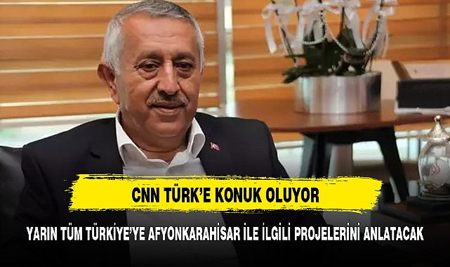 Başkan Zeybek CNN Türk'e konuk oluyor