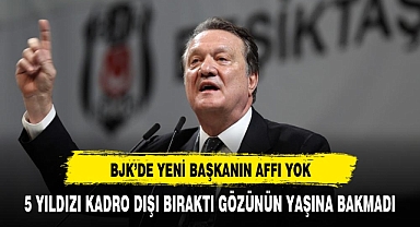 Beşiktaş, Aboubakar dahil 5 yıldızı kadro dışı bıraktı