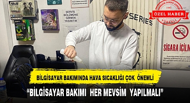 Bilgisayar bakımında hava sıcaklığı çok önemli