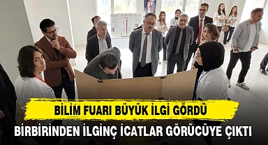 Bilim Fuarı Büyük İlgi Gördü