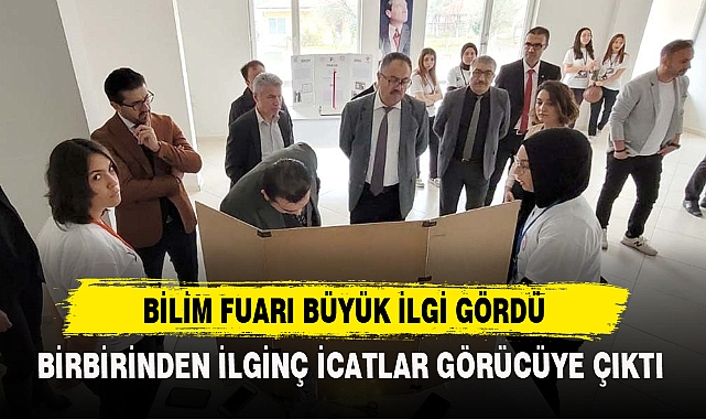Bilim Fuarı Büyük İlgi Gördü
