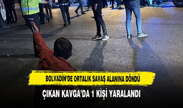 Bolvadin'de Ortalık Savaş Alanına Döndü. Çıkan Kavgada 1 Kişi Yaralandı
